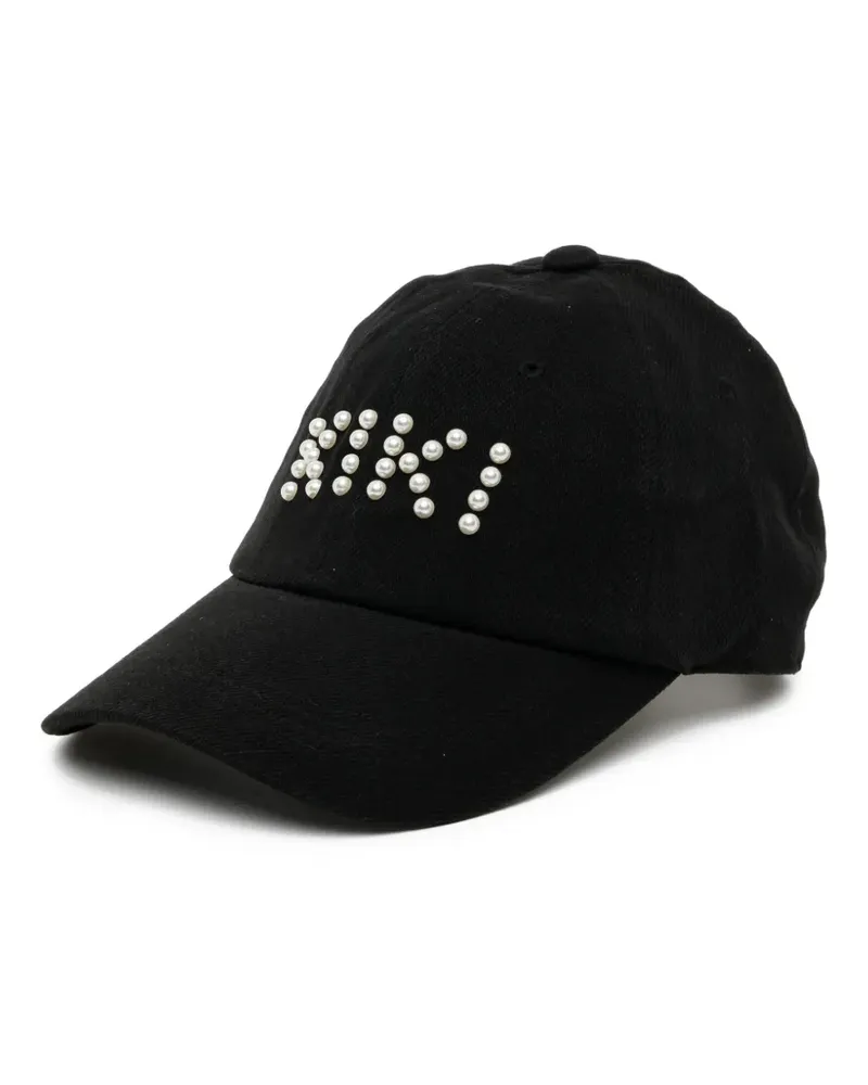 KIMHEKIM pearl-embellished baseball cap - Schwarz Schwarz