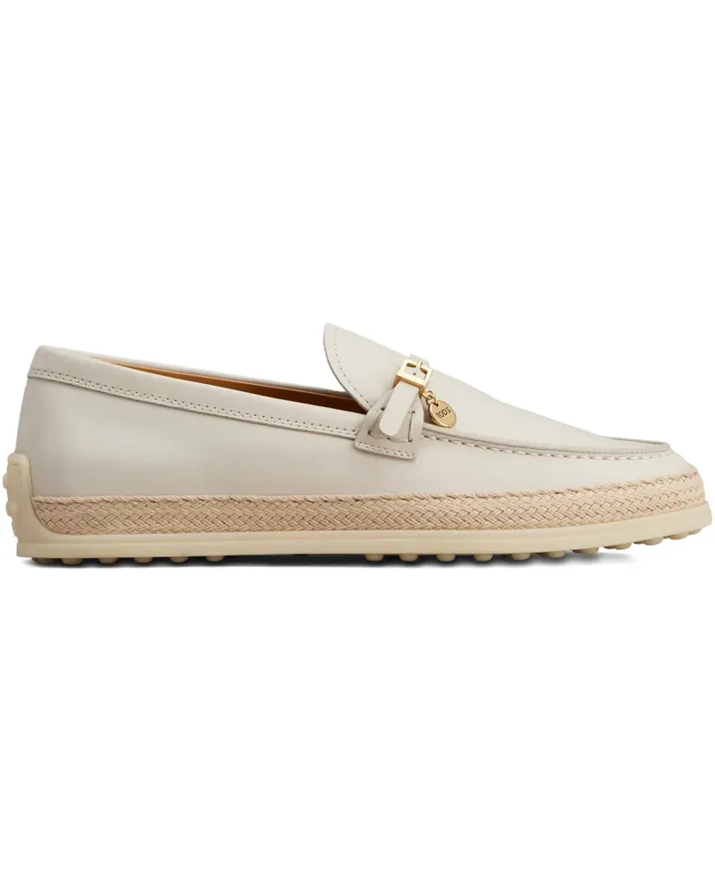 TOD'S Loafer mit Schnallendetail - Nude Nude