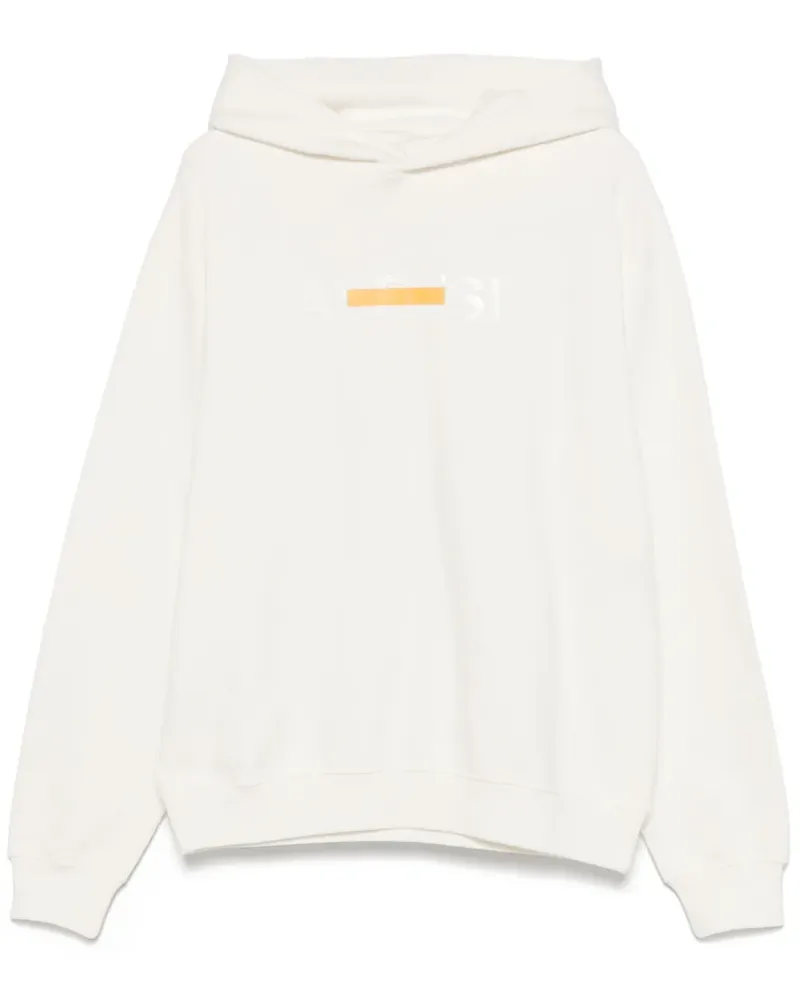 ASPESI Klassischer Hoodie - Weiß Weiß