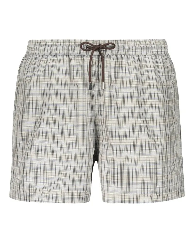 MOORER Portofino Badeshorts - Grau Grau