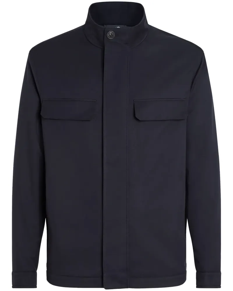 Ermenegildo Zegna Motorin Jacke 125cc - Blau Blau