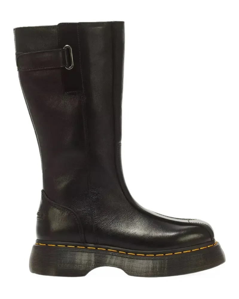 Dr.Martens Buzz Hi High Stiefel mit Schnallendetail - Schwarz Schwarz