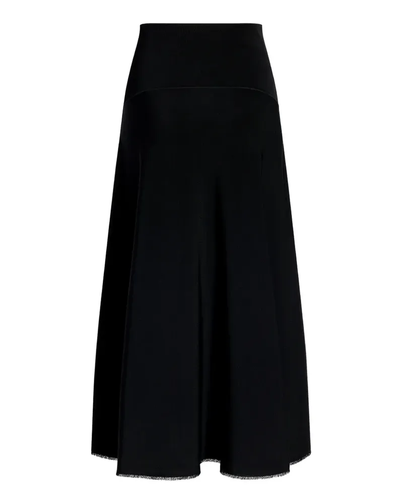Adam Lippes Romy knit midi skirt - Schwarz Schwarz