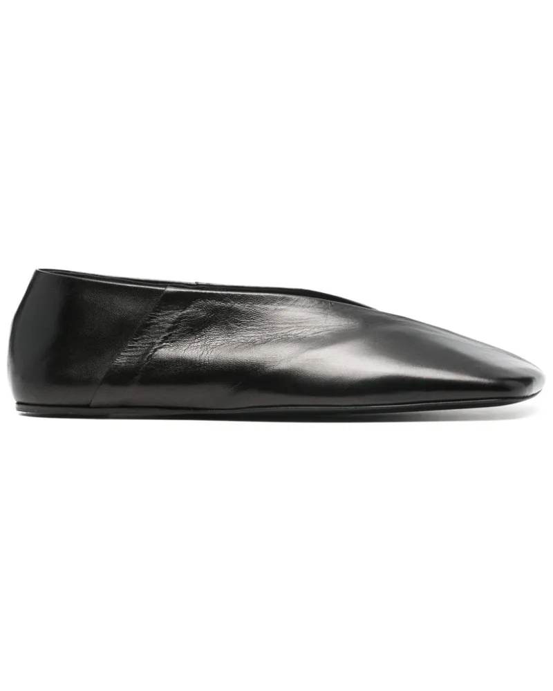 Jil Sander Tripon Ballerinas - Schwarz Schwarz