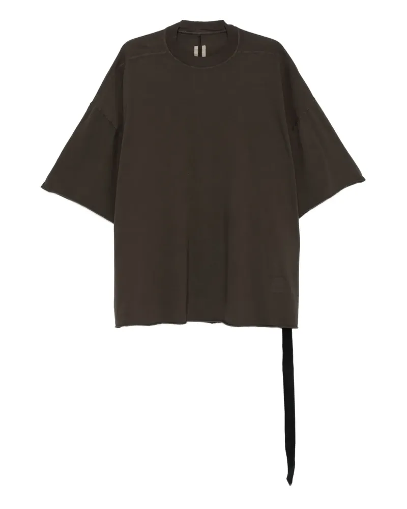 DRKSHDW by Rick Owens T-Shirt mit Schnürung - Braun Braun