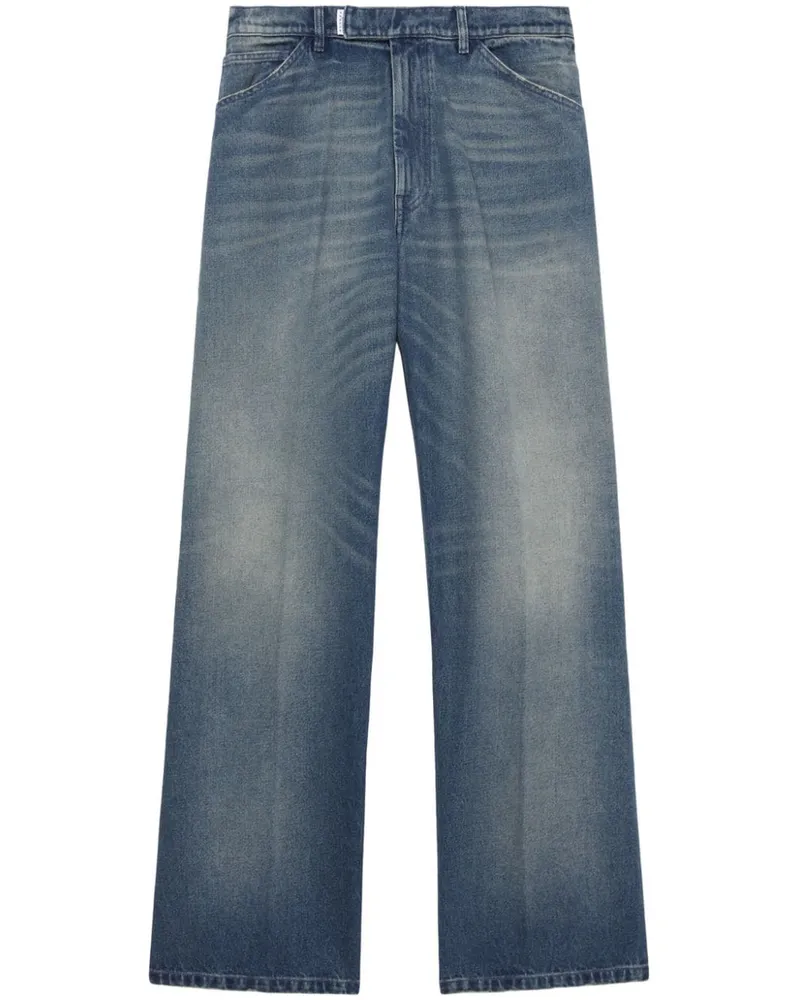 Random Identities Jeans mit geradem Bein - Blau Blau