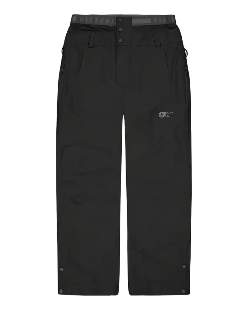 Picture button-fastening trousers - Schwarz Schwarz