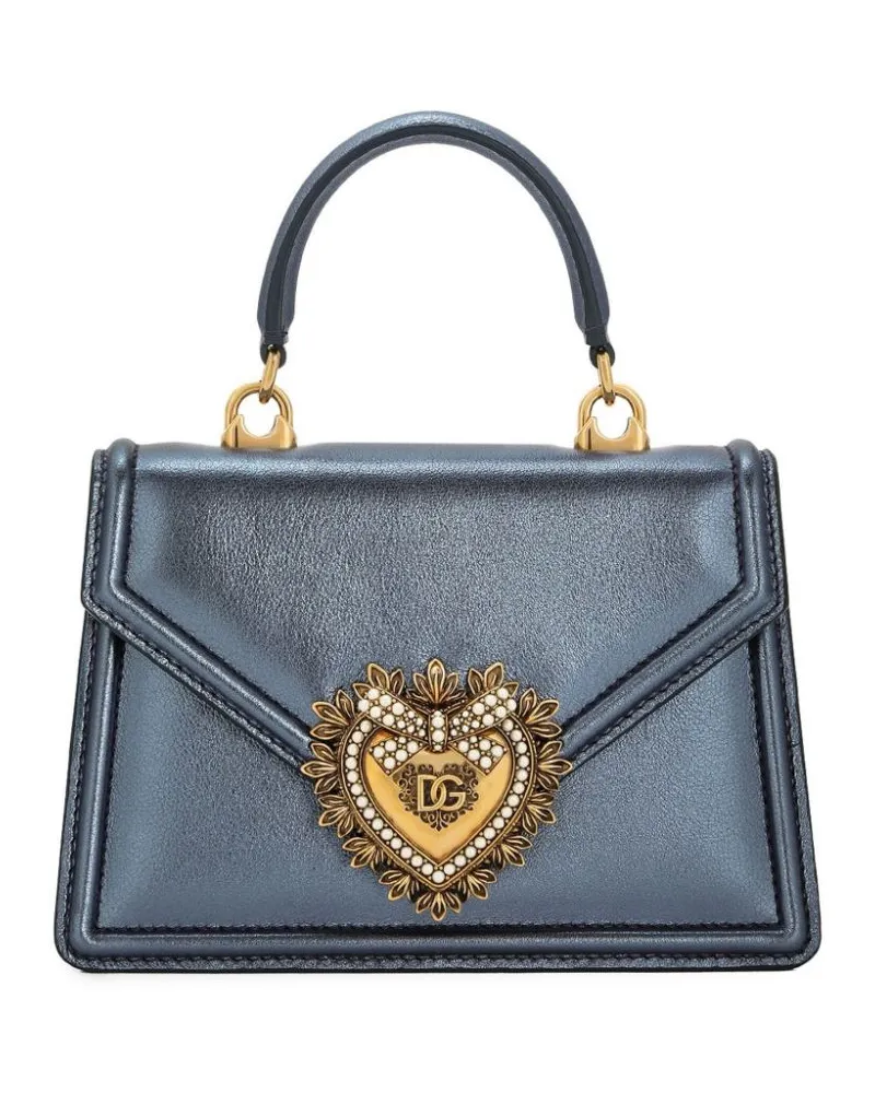 Dolce & Gabbana Kleine Devotion Tasche - Blau Blau