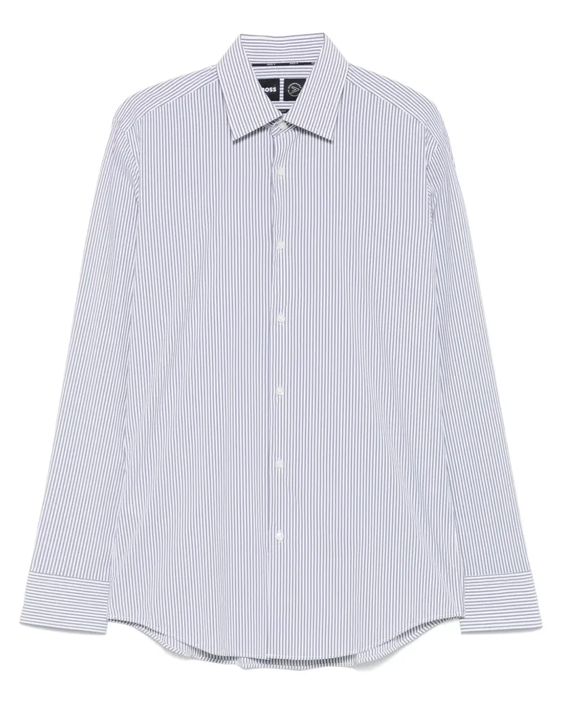 HUGO BOSS Gestreiftes Hemd - Grau Grau