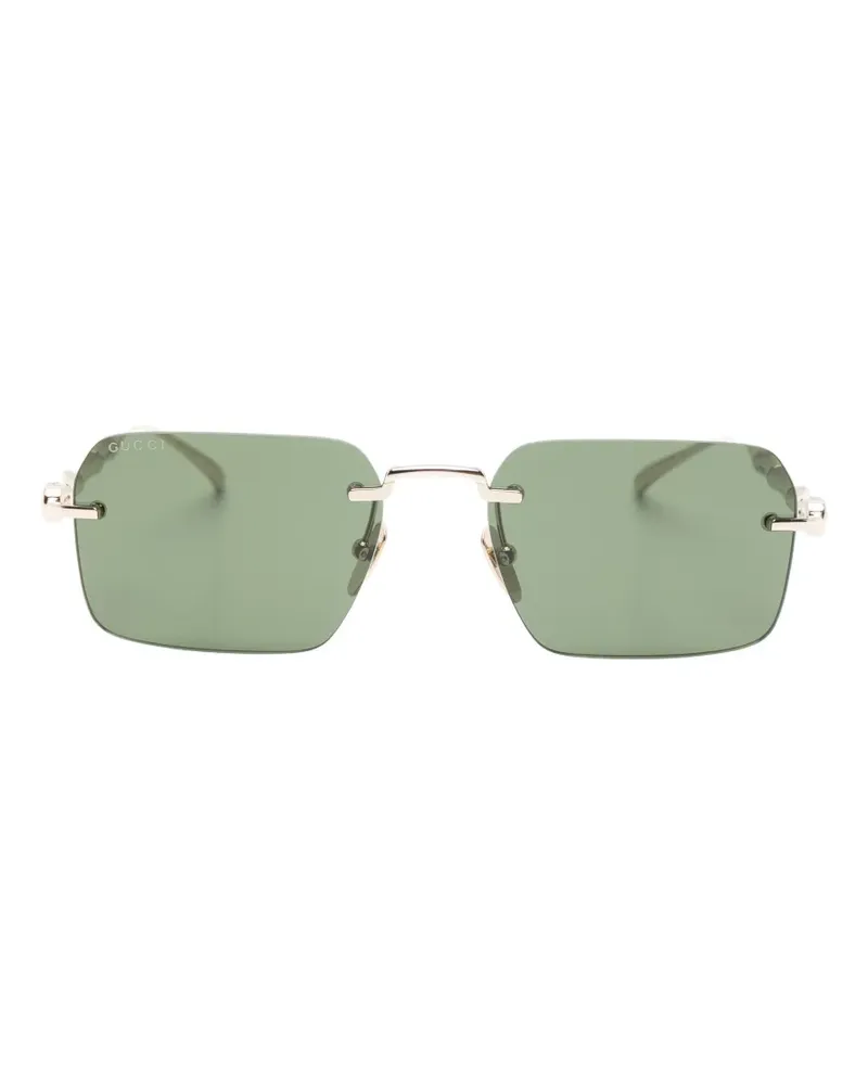 Gucci Rahmenlose Sonnenbrille - Gold Gold