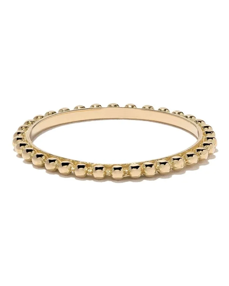 Wouters & Hendrix 18kt Gelbgoldring im Kugelketten-Design Gold
