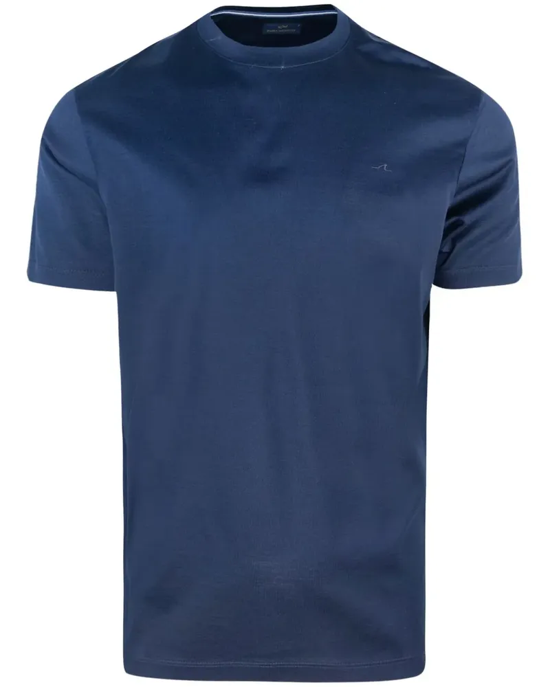 Paul & Shark T-Shirt aus Baumwolle - Blau Blau