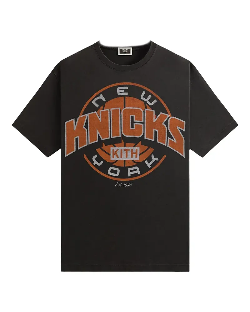 KITH x New York Knicks Showtime Vintage T-Shirt - Schwarz Schwarz