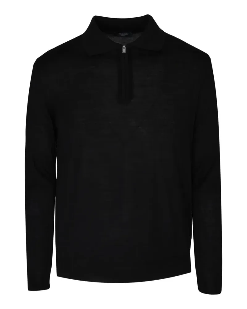 Tombolini Pullover mit Reißverschluss - Schwarz Schwarz