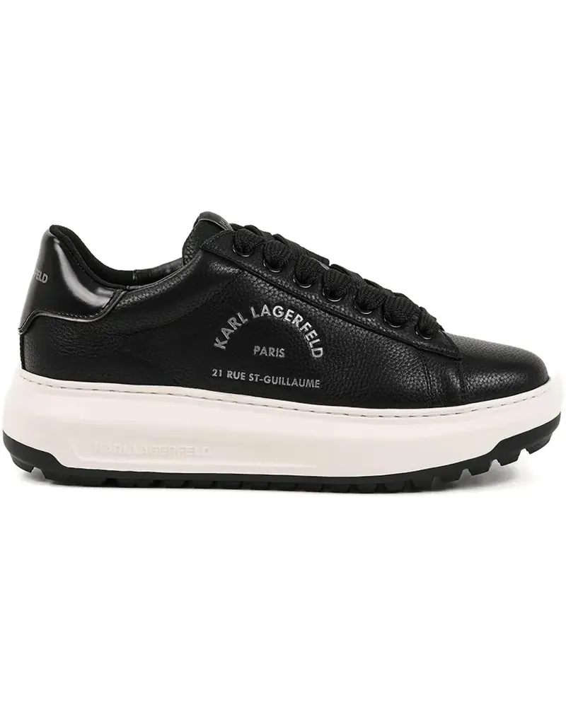 Karl Lagerfeld Kapri Sneakers mit Logo - Schwarz Schwarz