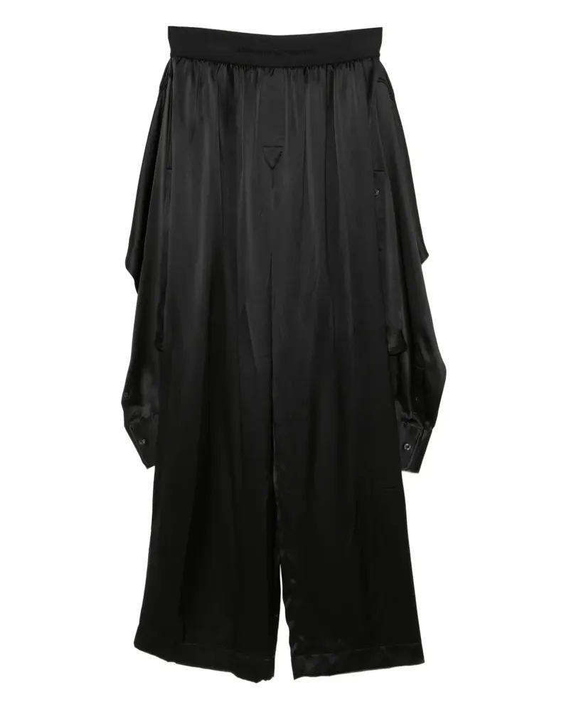 Alexander Wang Hose aus Seide - Schwarz Schwarz