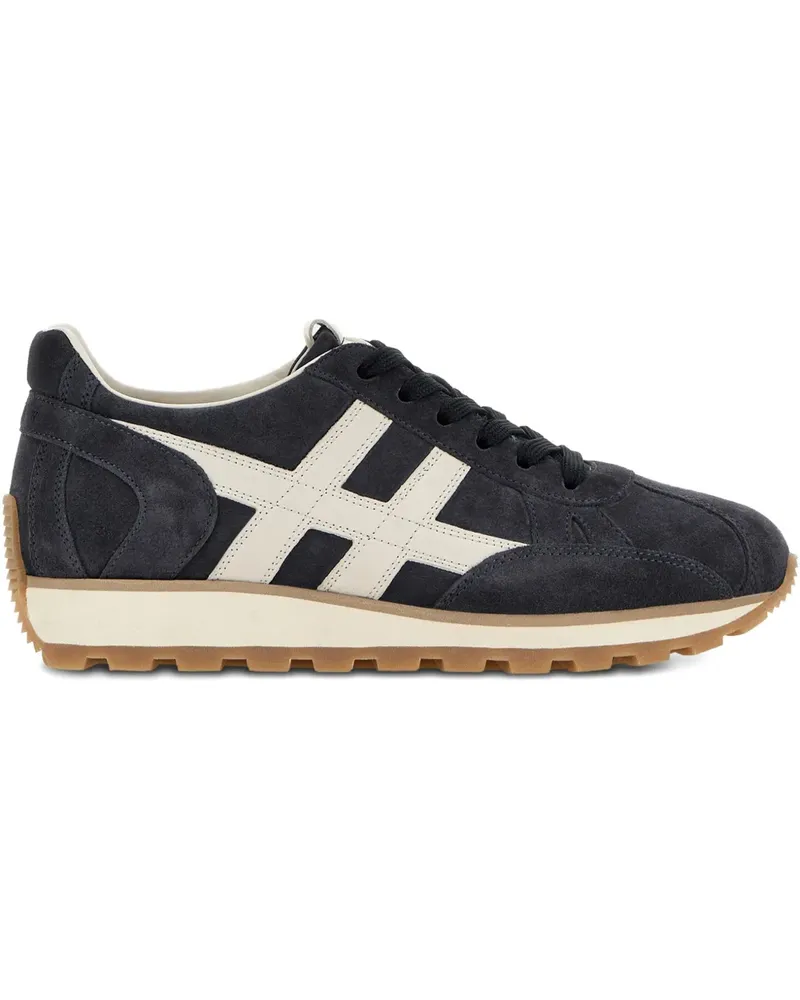 Hogan 86er Sneakers mit Schnürung - Schwarz Schwarz