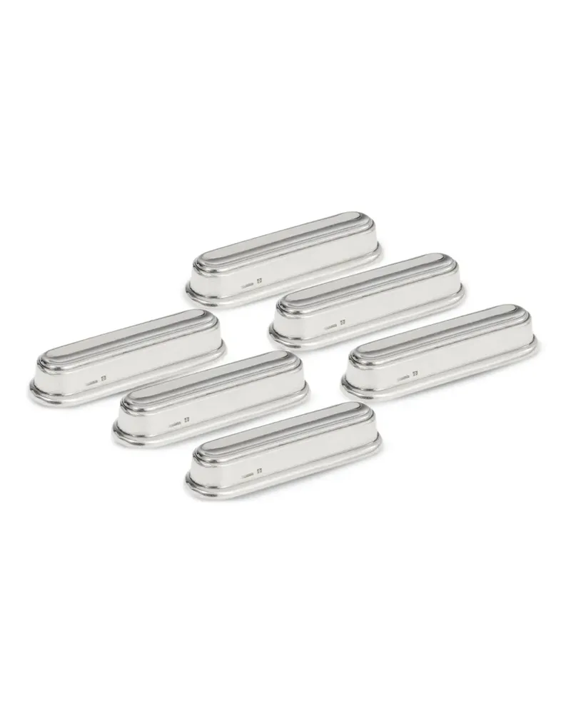 Christofle Gorge silver-plated knife rests (set of six) - Silber Silber