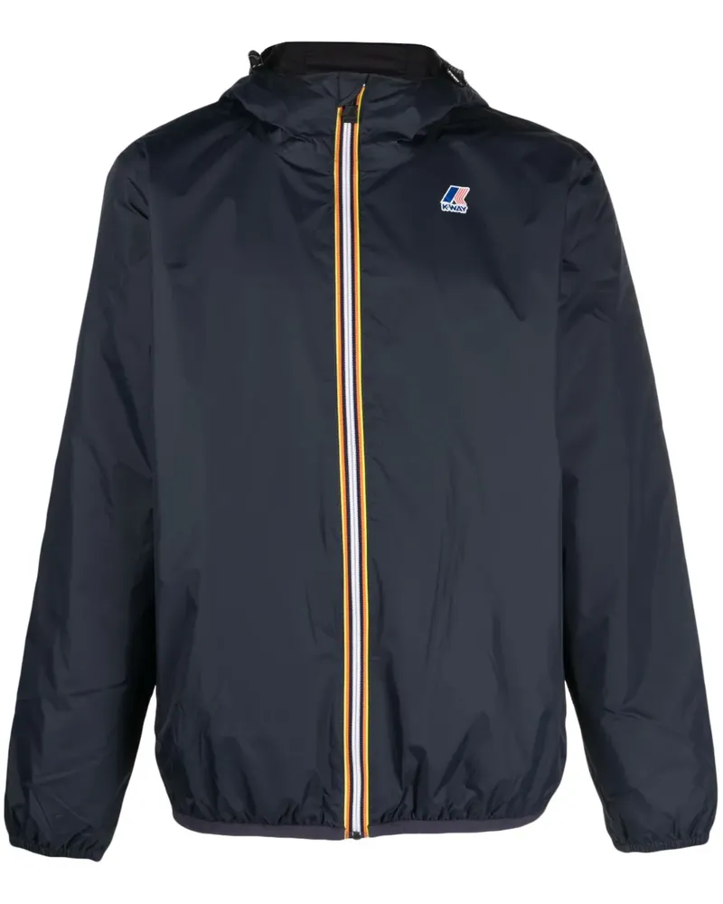 K-Way Le Vrai Claude 3.0 Kapuzenjacke - Blau Blau