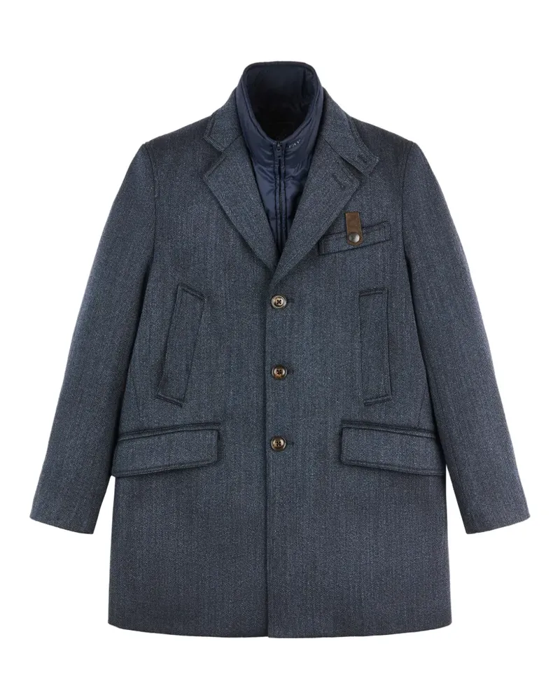 Fay Driving double coat - Blau Blau