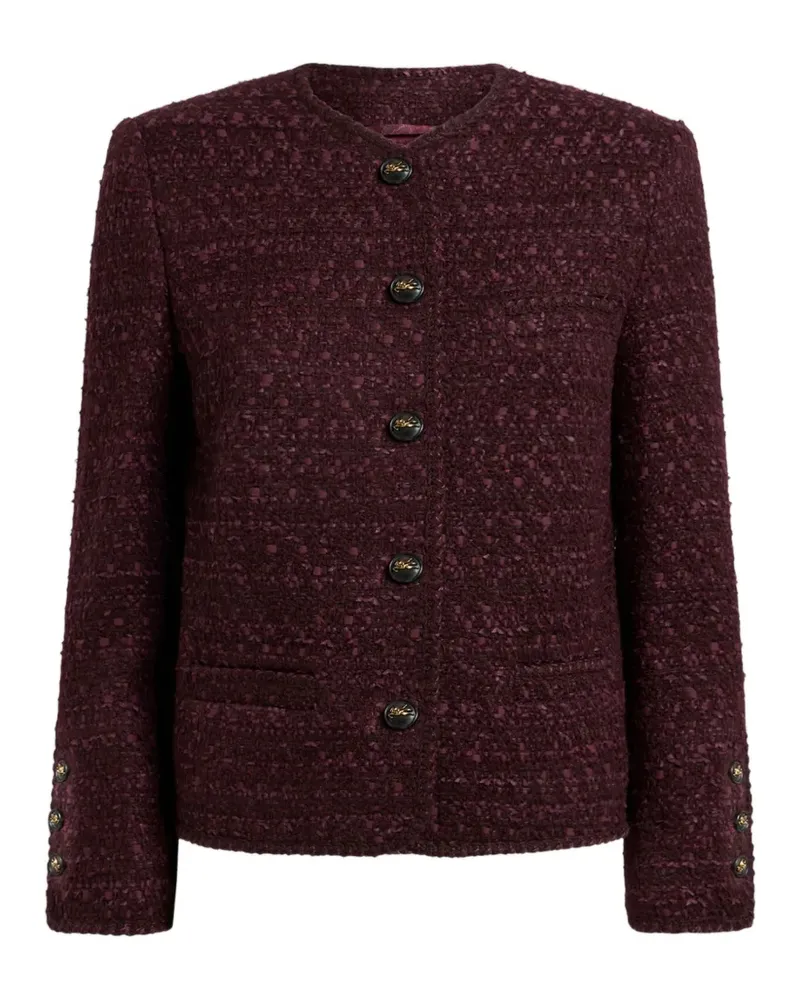 Etro Jacke aus Tweed - Violett Violett