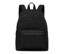 Rucksack mit Toile Iconographe-Print - Schwarz