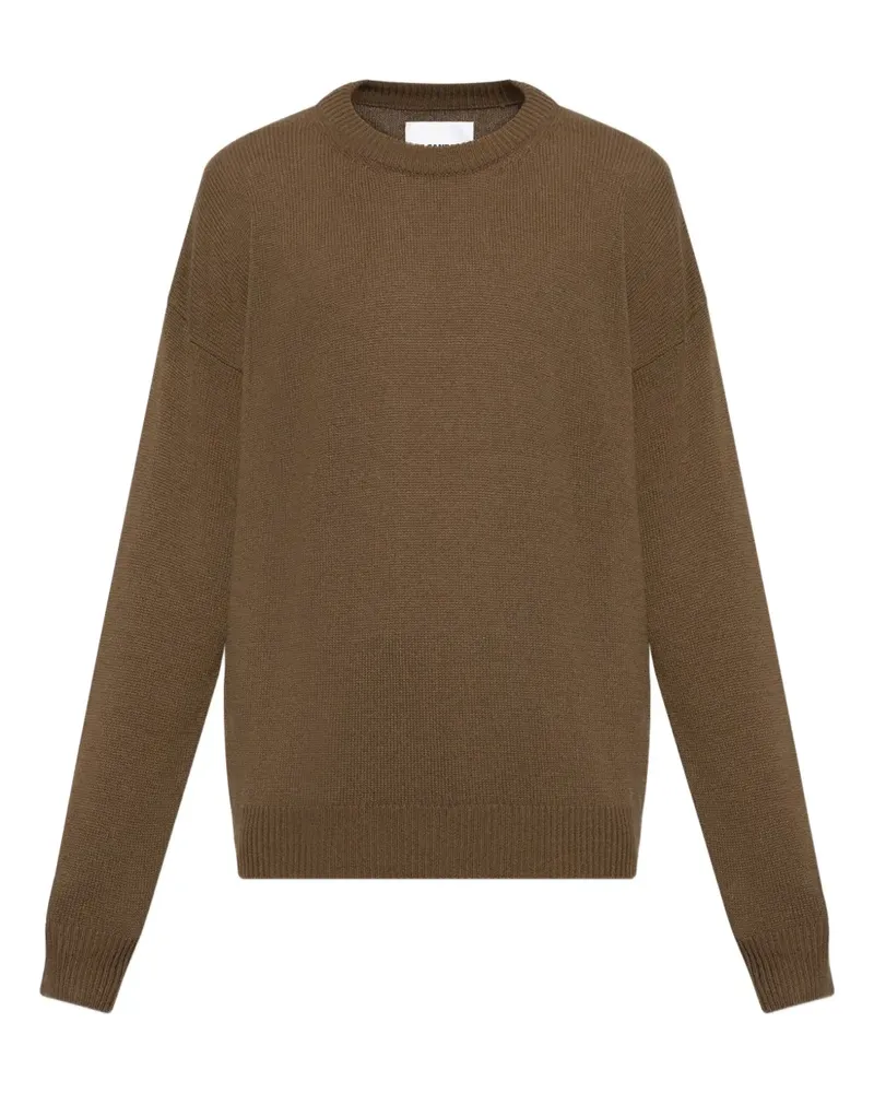 Jil Sander Pullover mit Rundhalsausschnitt - Braun Braun