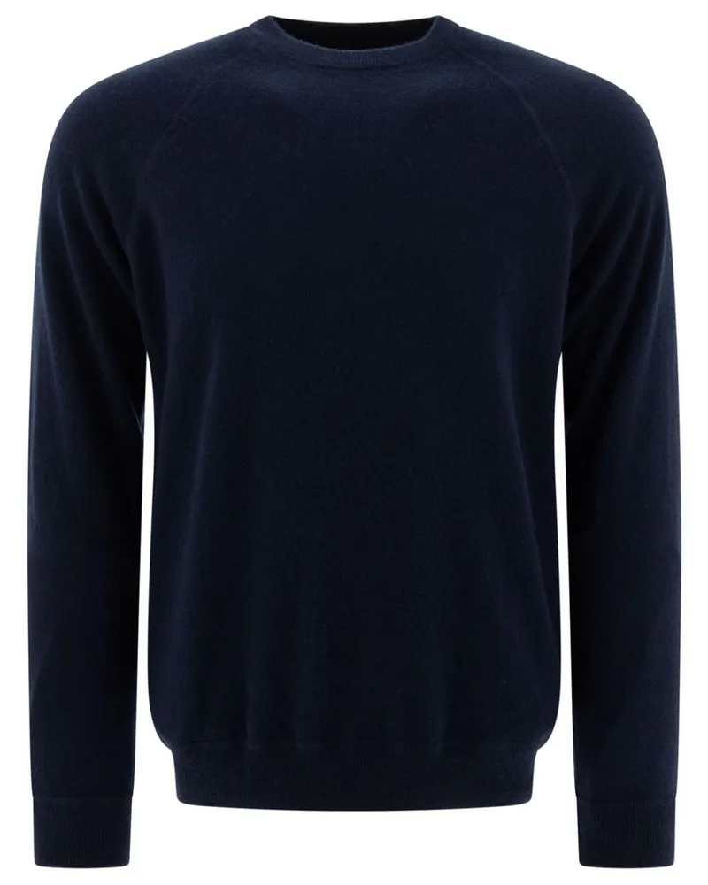 Herno Klassischer Kaschmirpullover - Blau Blau