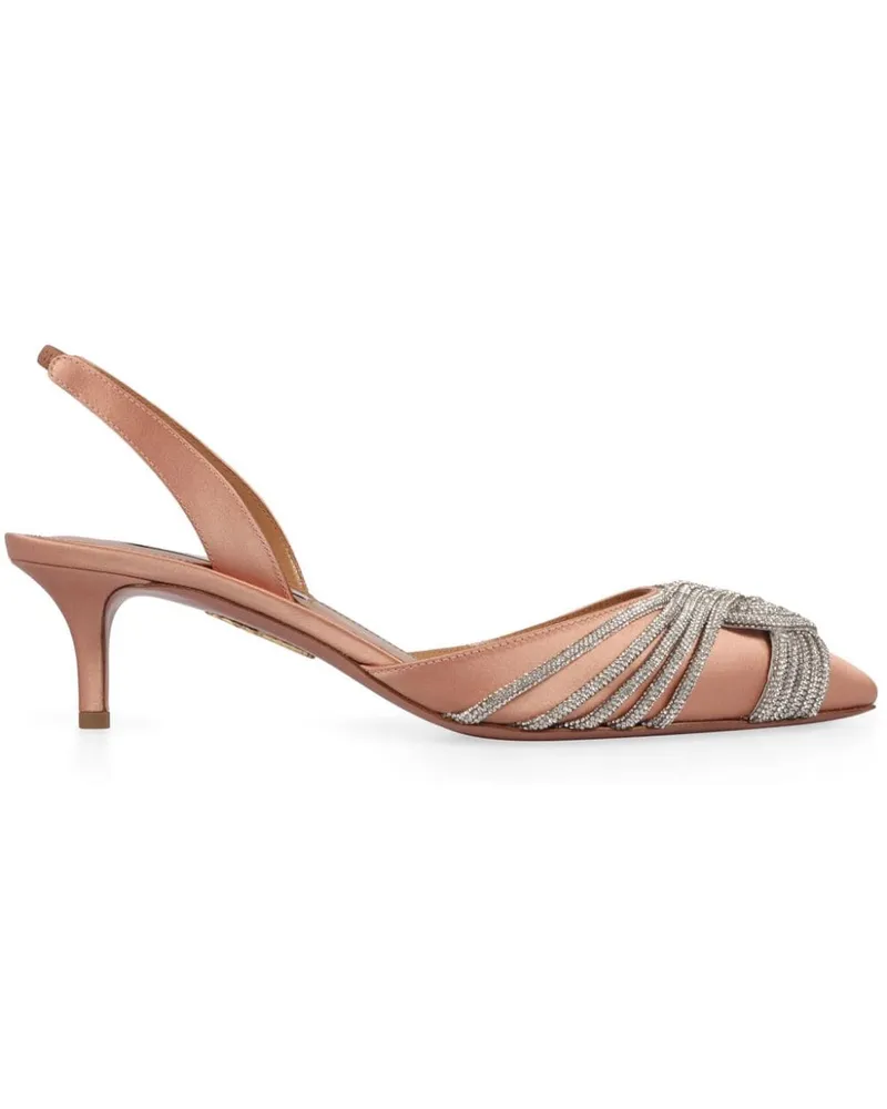 Aquazzura Gatsby Pumps 50mm - Rosa Rosa