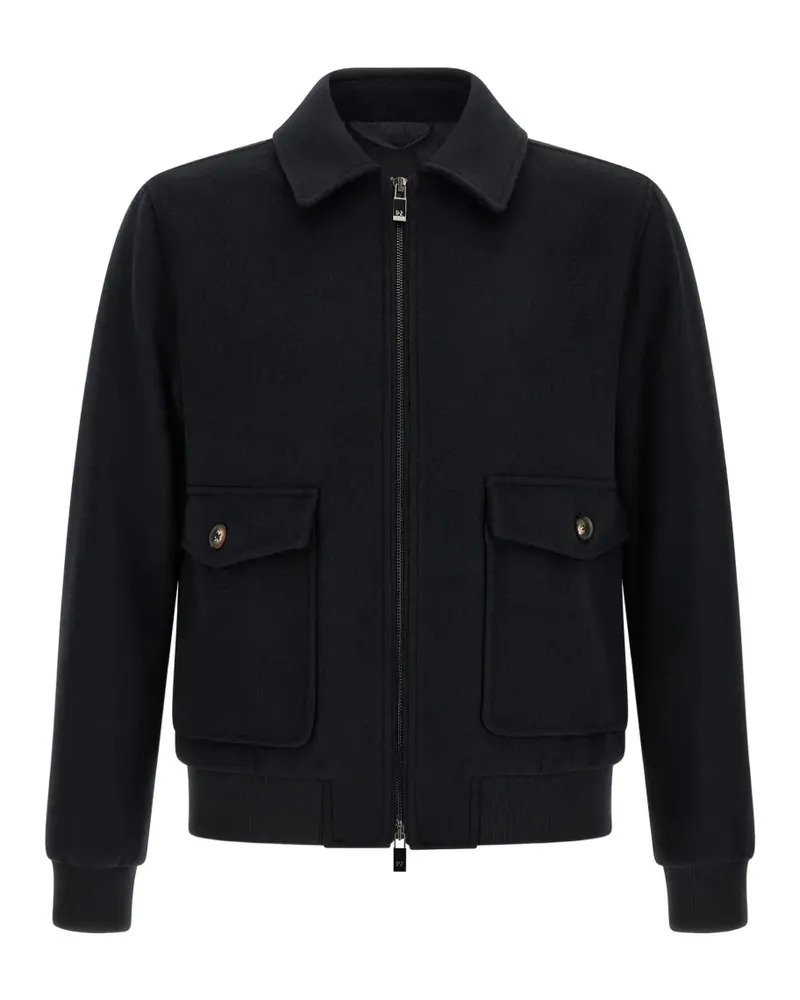 Pal Zileri Jacke mit Reißverschluss - Schwarz Schwarz