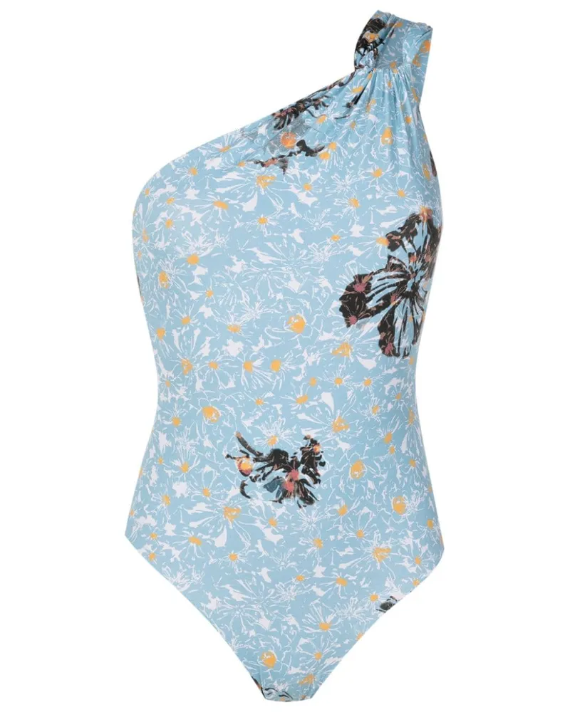 Clube Bossa Asymmetrischer Badeanzug - Blau Blau