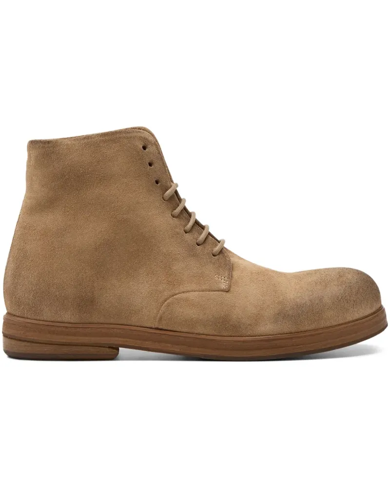 Marsèll Zucca Zeppa Schnürstiefel - Braun Braun