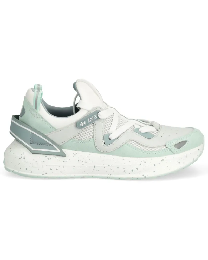 EA7 Sneakers mit Schnürung - Grün Grün