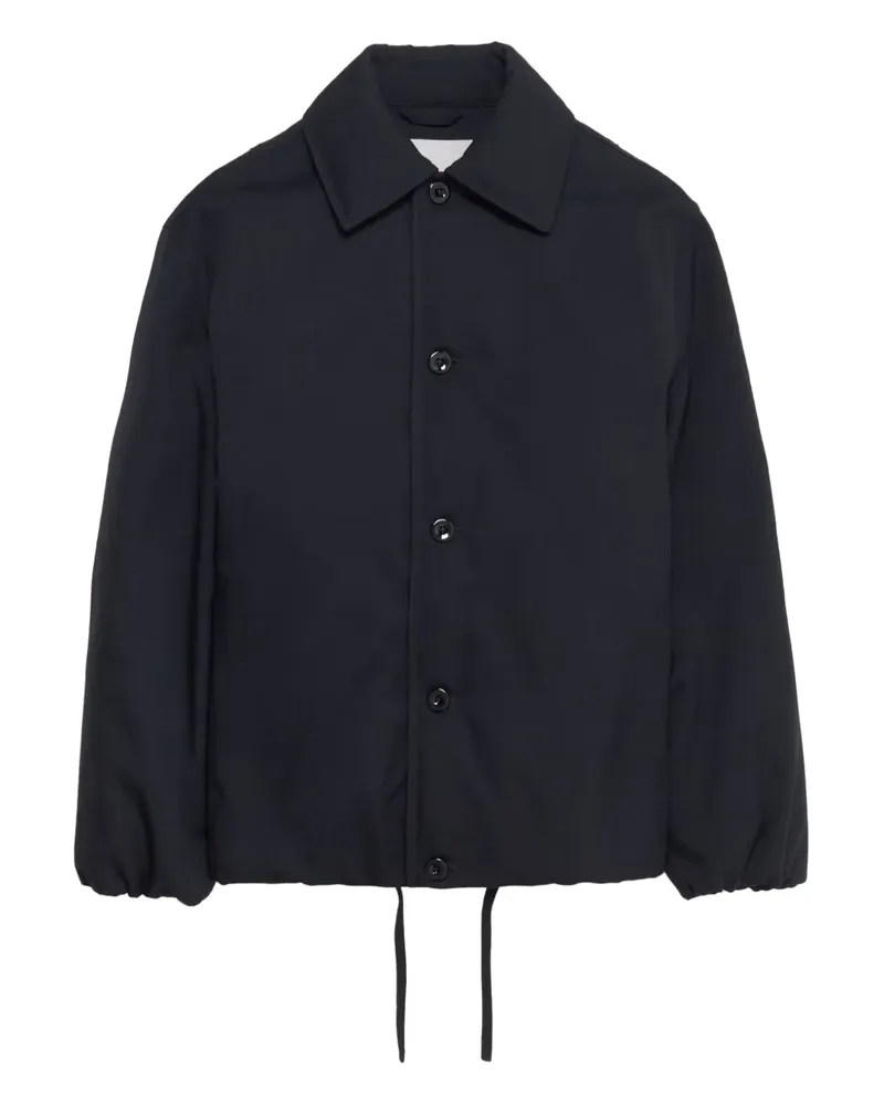 Jil Sander Geknöpfte Jacke - Schwarz Schwarz