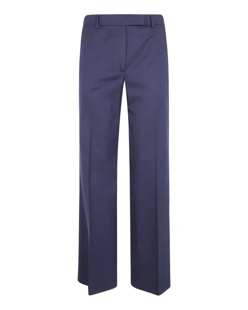 Seventy Gerade Hose mit Bügelfalten - Blau Blau