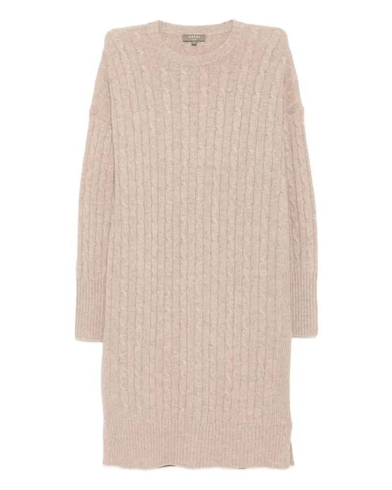 N.Peal Bella Kleid - Braun Braun