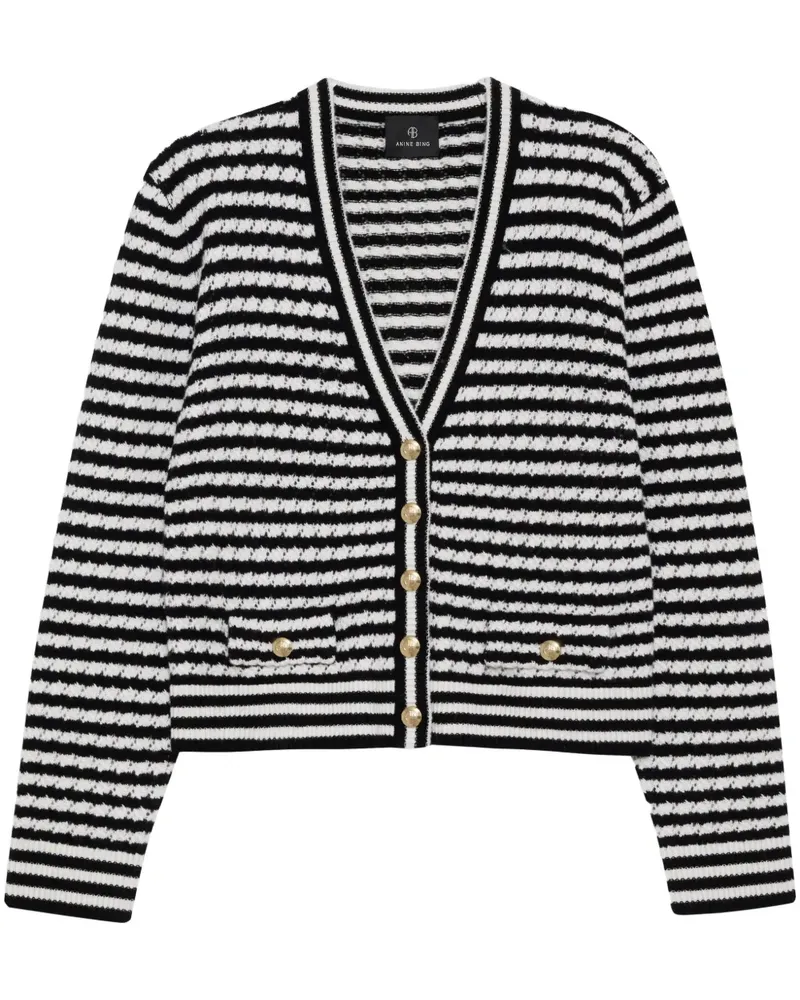Anine Bing Gwen Cardigan - Schwarz Schwarz