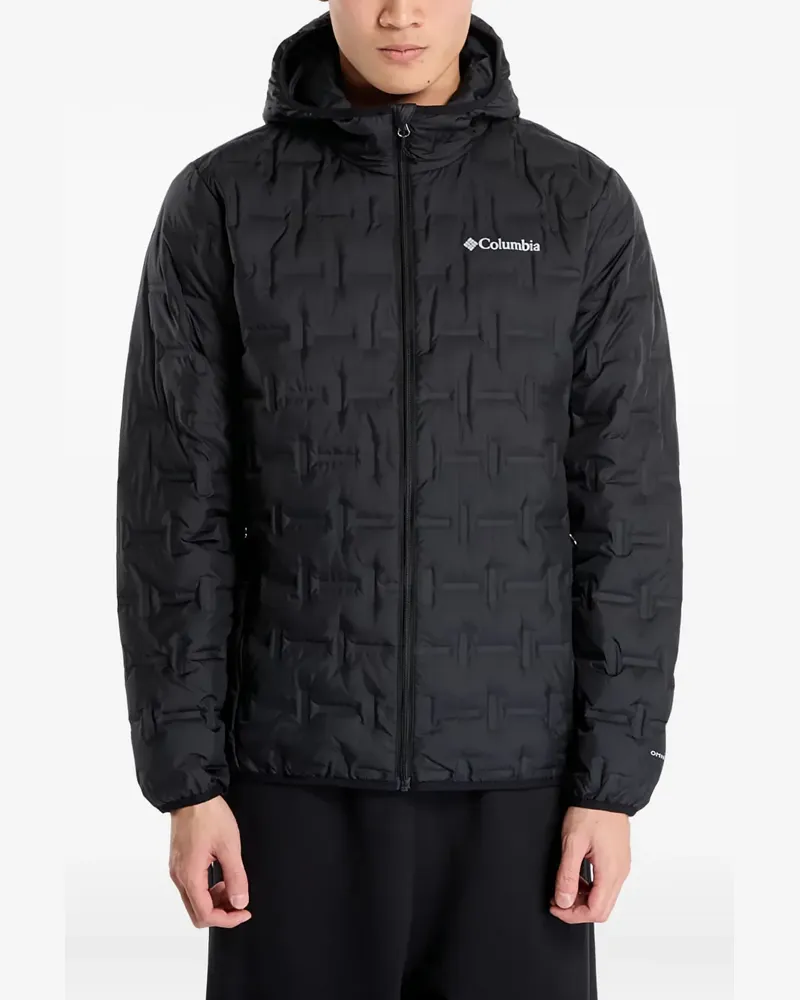 Columbia Sportswear Company x Delta Ridge II Kapuzenjacke mit geometrischem Muster - Schwarz Schwarz