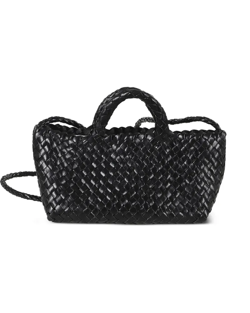 Manebí mini Anse tote bag - Schwarz Schwarz