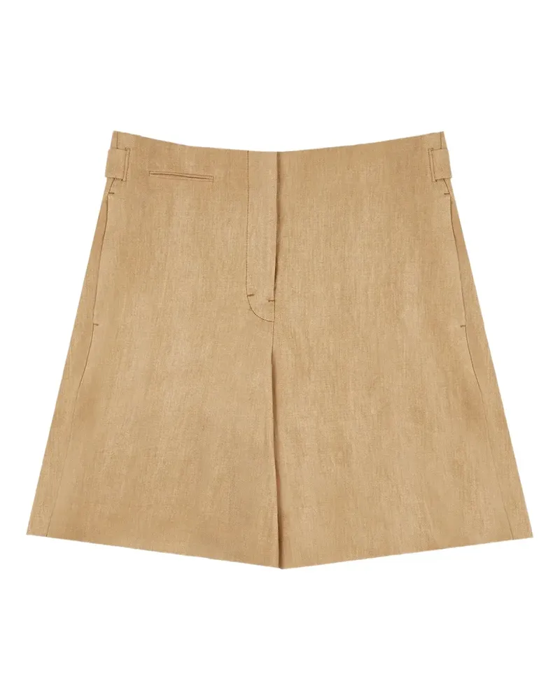 Incotex Bermudas mit verdecktem Verschluss - Nude Nude
