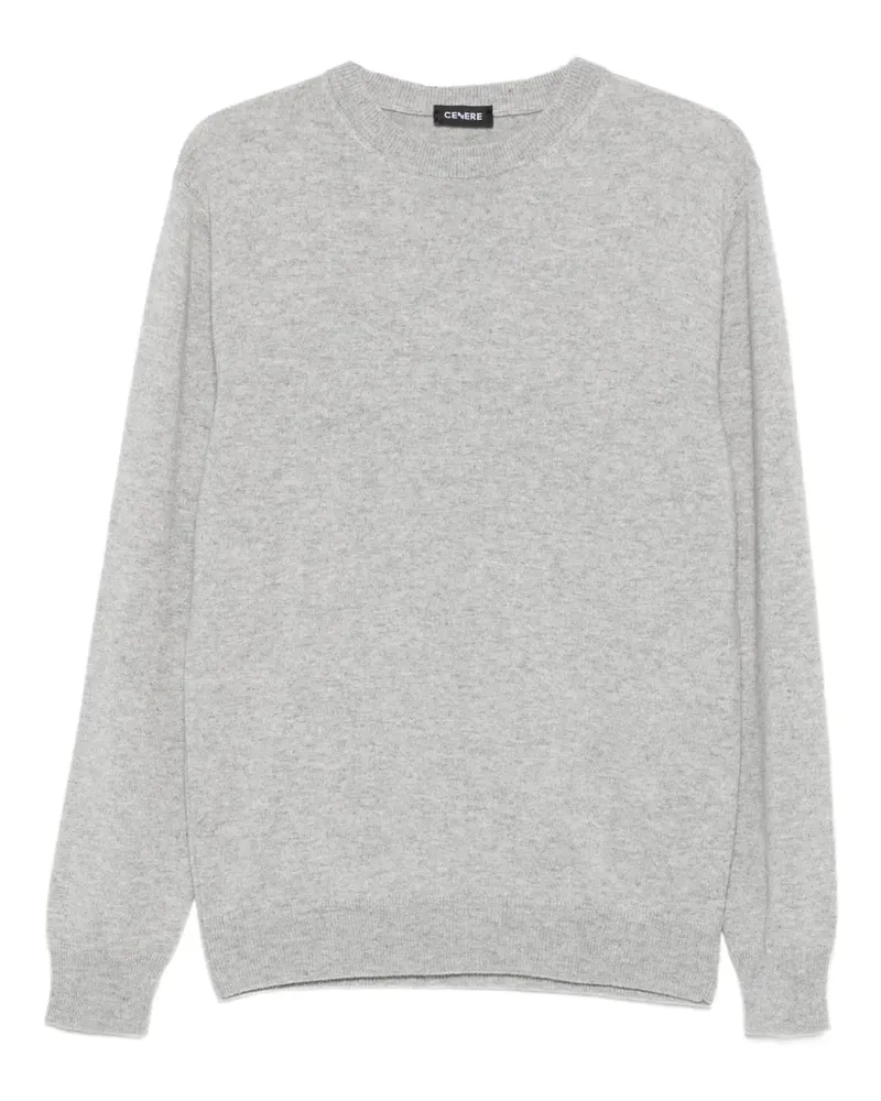 CENERE GB Pullover mit Rundhalsausschnitt - Grau Grau