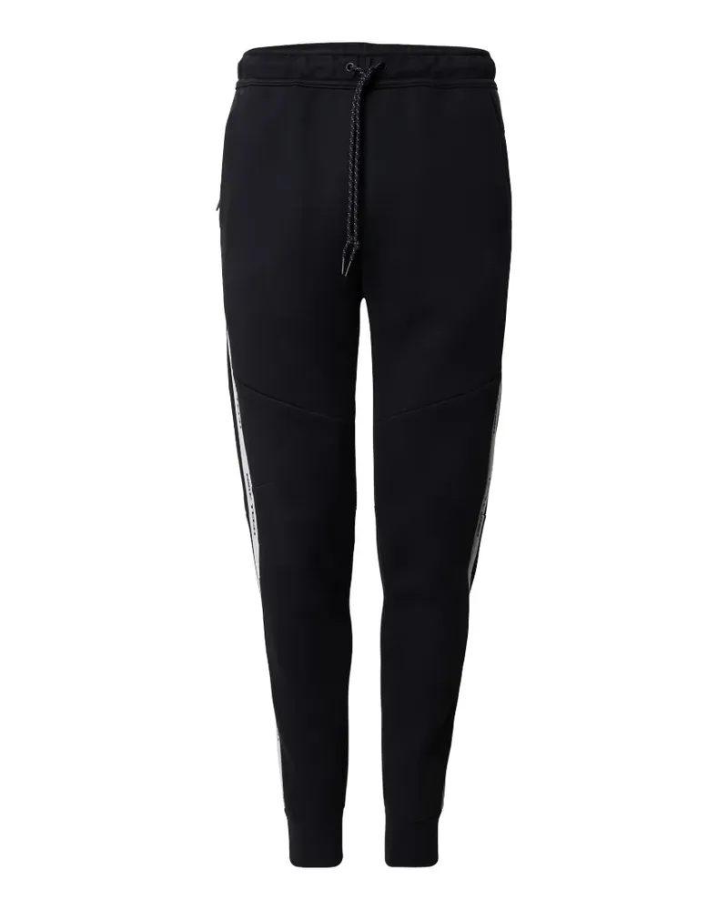 Nike Tapered-Hose mit Kordelzug - Schwarz Schwarz