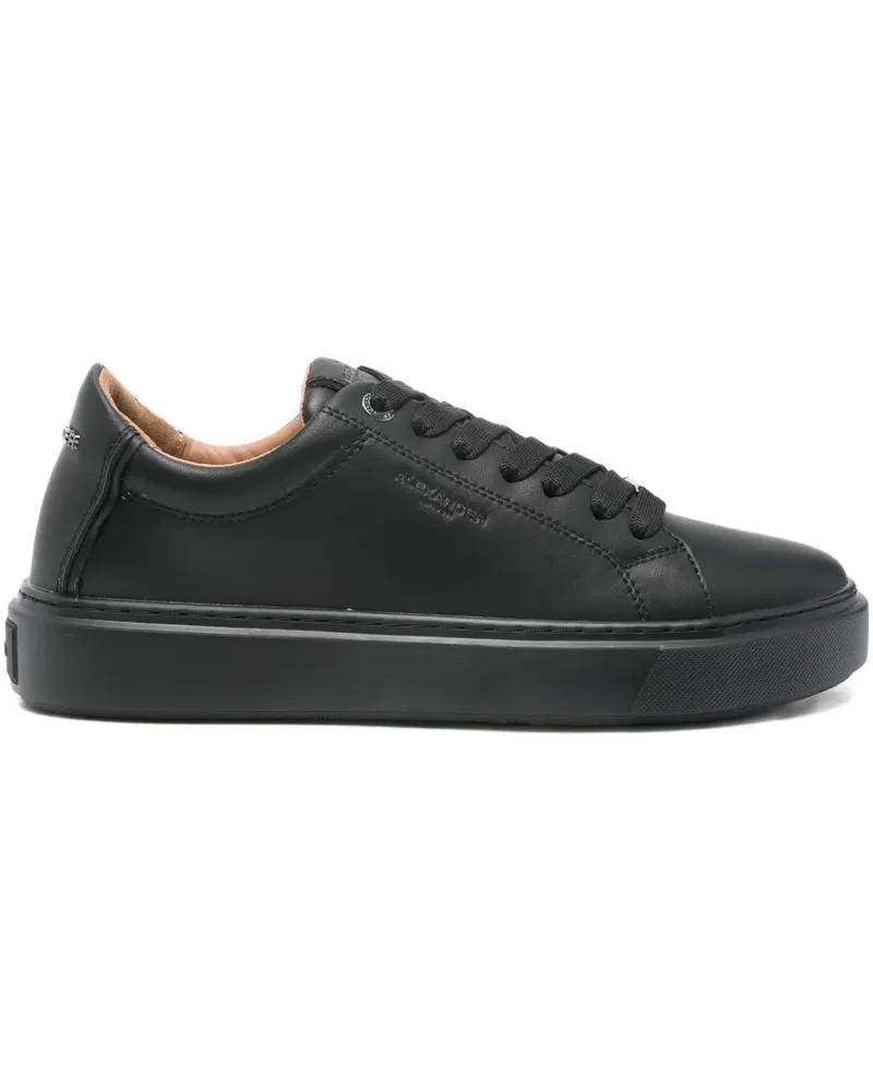 Alexander Smith Sneakers aus Leder - Schwarz Schwarz