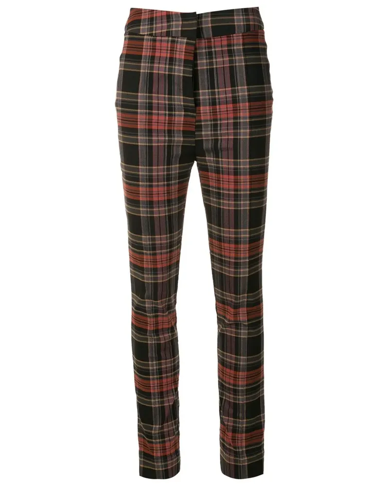 OLYMPIAH Karierte Hose - Braun Braun
