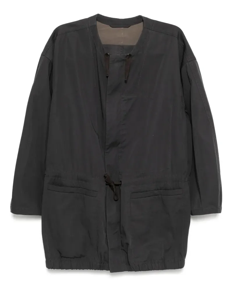 Christophe Lemaire Parka mit Reißverschluss - Grau Grau