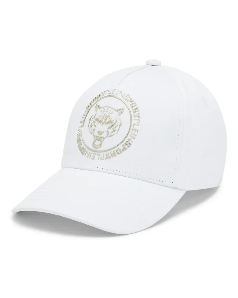 Philipp Plein Tiger Baseballkappe - Weiß Weiß