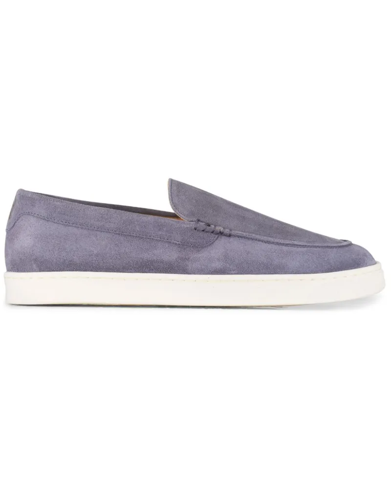 Brunello Cucinelli Loafer aus Wildleder - Grau Grau