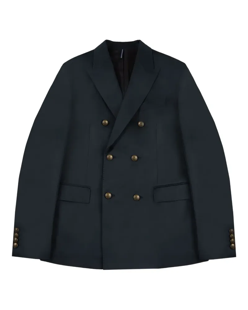 Incotex Doppelreihiges Sakko - Blau Blau