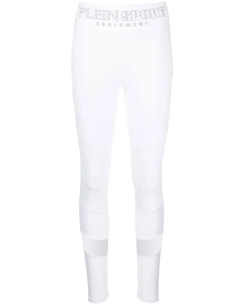 Philipp Plein Klassische Leggings - Weiß Weiß