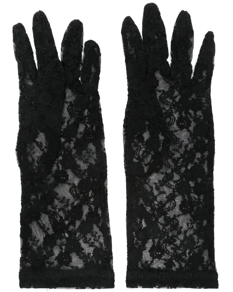 Ioana Ciolacu Kurze Brody Handschuhe - Schwarz Schwarz